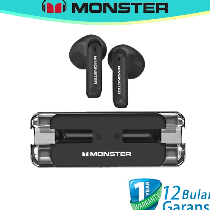 Tersedia Sekarang Monster XKT8 headset bluetooth headphone Earphone Headset Headphone Earbuds TWS St