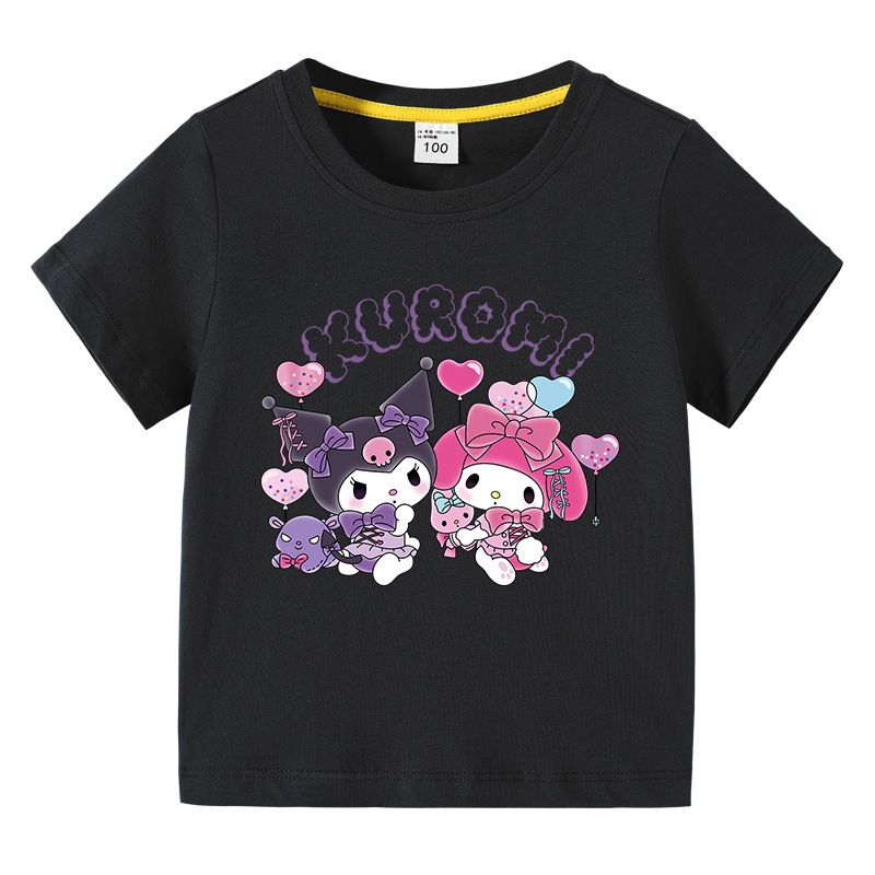 oje-baju kaos anak-anak kuromi t-shirt