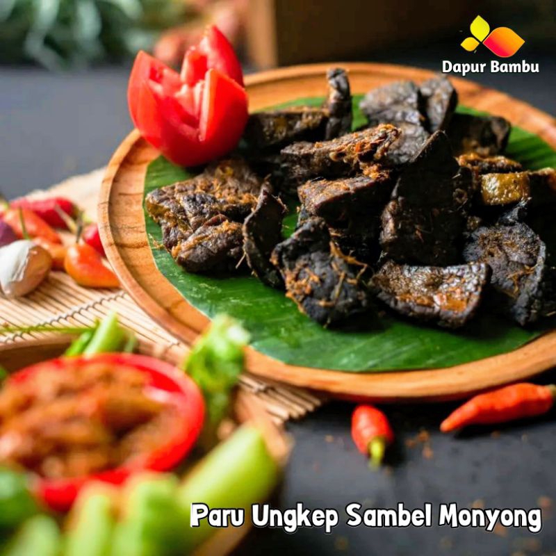 

Paru Ungkep Serundeng 500 gr Free Sambel Monyong / Ayam Ungkep presto /Dapur Bambu Frozen food