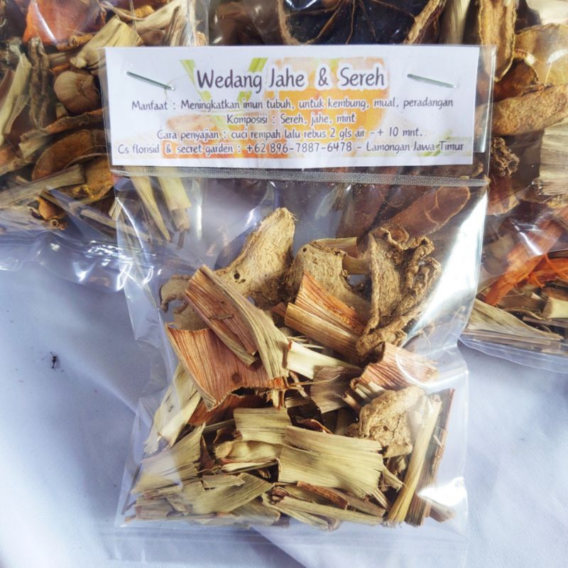 

Wedang Jahe dan Sereh Mengatasi Kembung Mual Peradangan Meningkatkan Imun - Wedang Jsr - Jsr - Wedang Rempah - Jamu Herbal