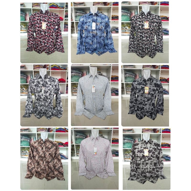 DAMOR kemeja lengan panjang - DAMOR original by Cressida