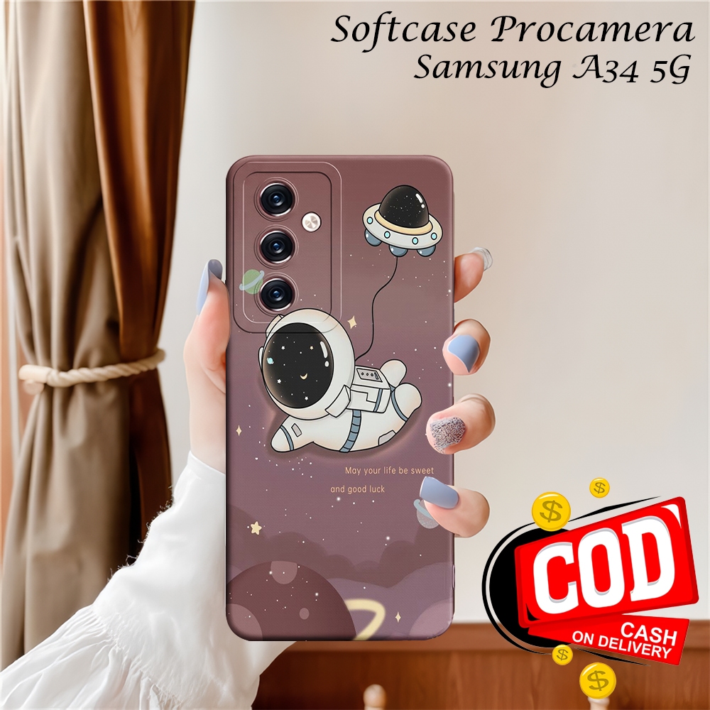 Softcase Hp SAMSUNG GALAXY M34 -  M34 5G 2023 Case SAMSUNG GALAXY M34 5G Terbaru  Fashion Case AESTH