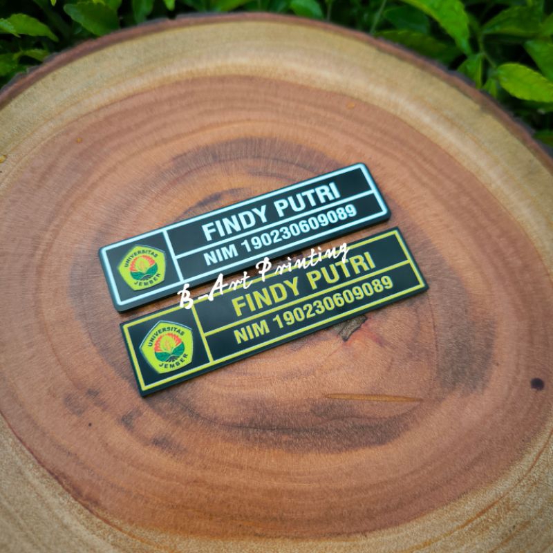 

UV Print Name Tag UV Papan Nama Nama Dada NAME TAG NAMETAG CUSTOM AKRILIK ACRYLIC PRINT UV / Papan Nama Dada Pelajar Karyawan