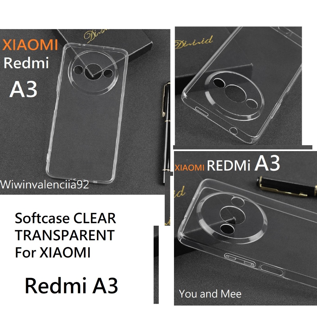 TRANSPARAN Premium BENING Silicone Case For Xiaomi Redmi 15C A3 A2 A1 13C Poco C65 Silky-soft Touch 