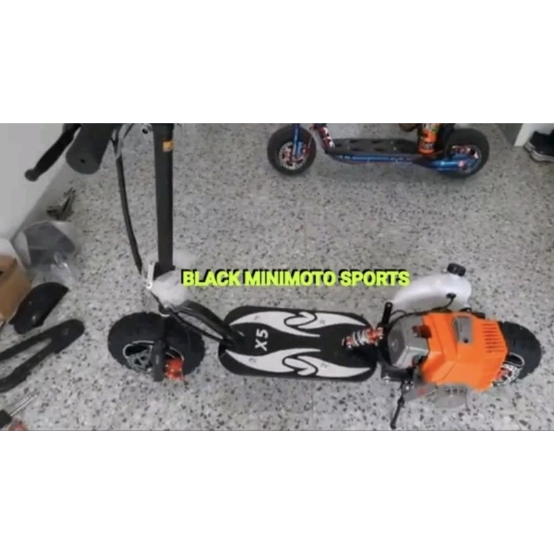 Scooter Goped X5 Mesin 63cc 2 Tak 3HP Terbaru Velg 6.5 Inch - Goped Skuter Otoped 63cc TERBAIK IMPOR