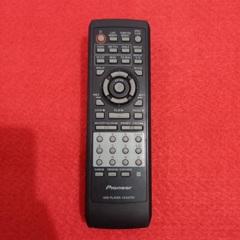 Remote DVD Player PIONEER Original Asli . VXX2700 .