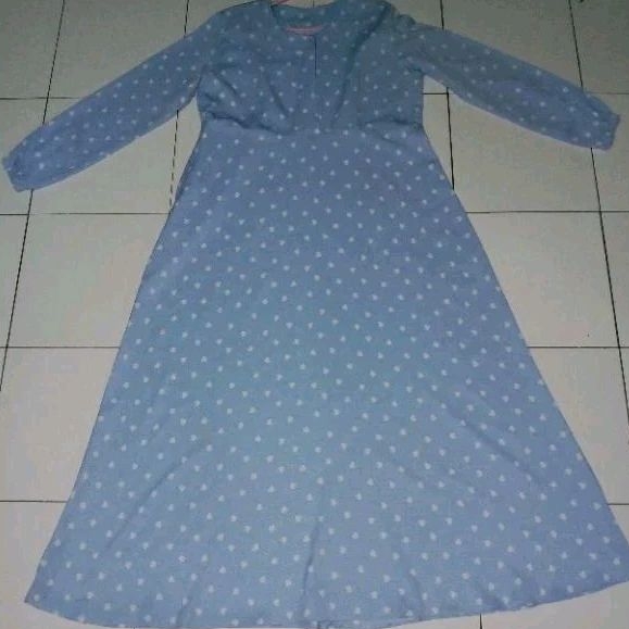 Gamis Busui Blue Sky