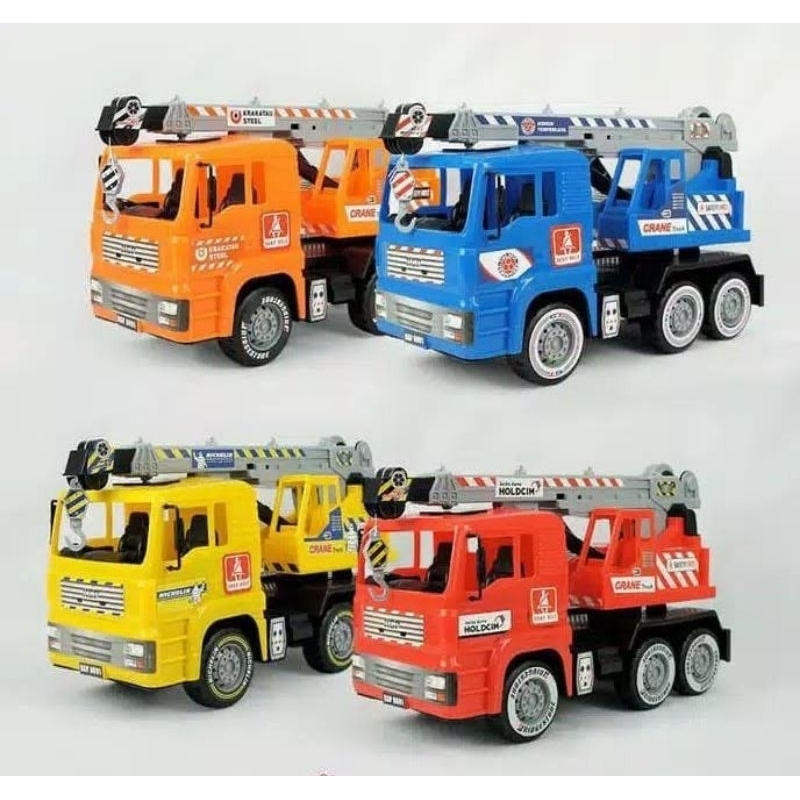 KEN - Mainan Mobil Truck Crane Konstruction KGP 8091