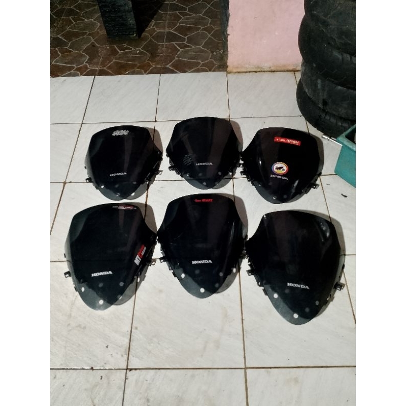 whienshield visor pcx 150 LED CBU Thailand k35 original