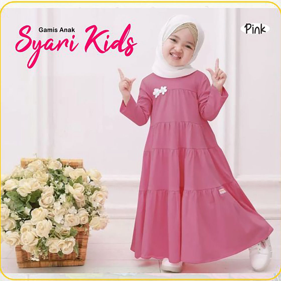 Bagus Banget GOGOFASHION 616 Gamis Anak Syari Kids Model Terbaru