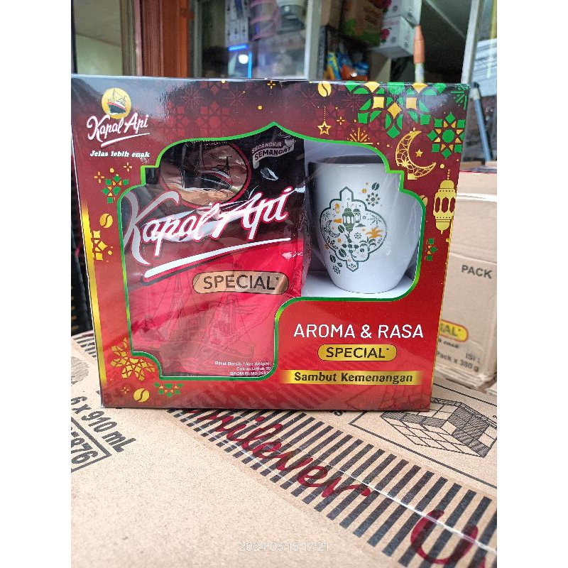 Hampers kapal api (kopihitam) FREE MUG KERAMIK