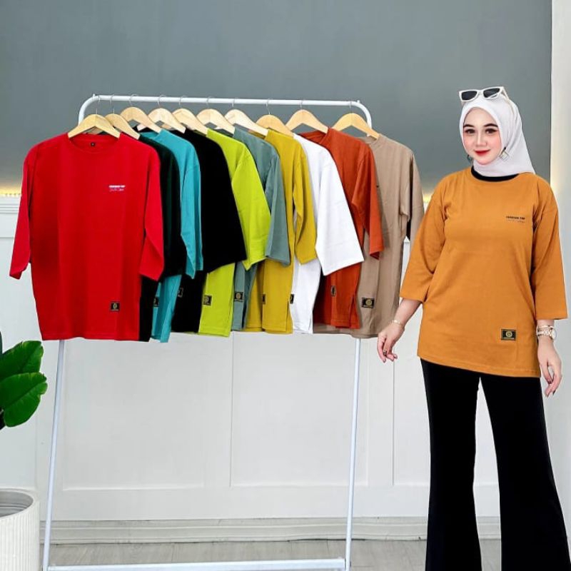 Baju Kaos Hijabers Kaos Wanita Oversize Kaos Wanita