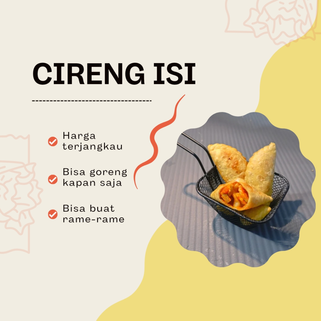 

Cireng isi by Alsya_Food isi bakso pedas kecil, besar dan jumbo instan dan praktis