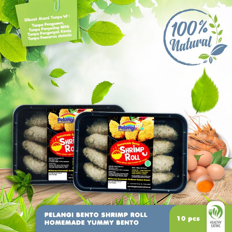 

Bento Shrimp Roll (350 gr)/Pelangi Anak Frozen Food