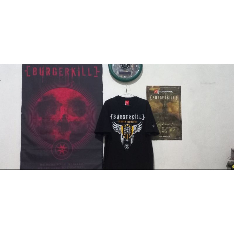 T-shirt Burgerkill official - Bandung Berisik 2013 [RARE]