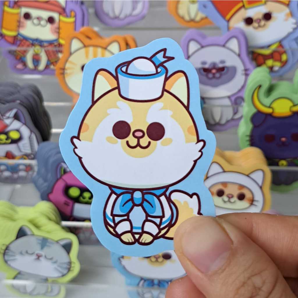 

Sticker kucing - Sailor