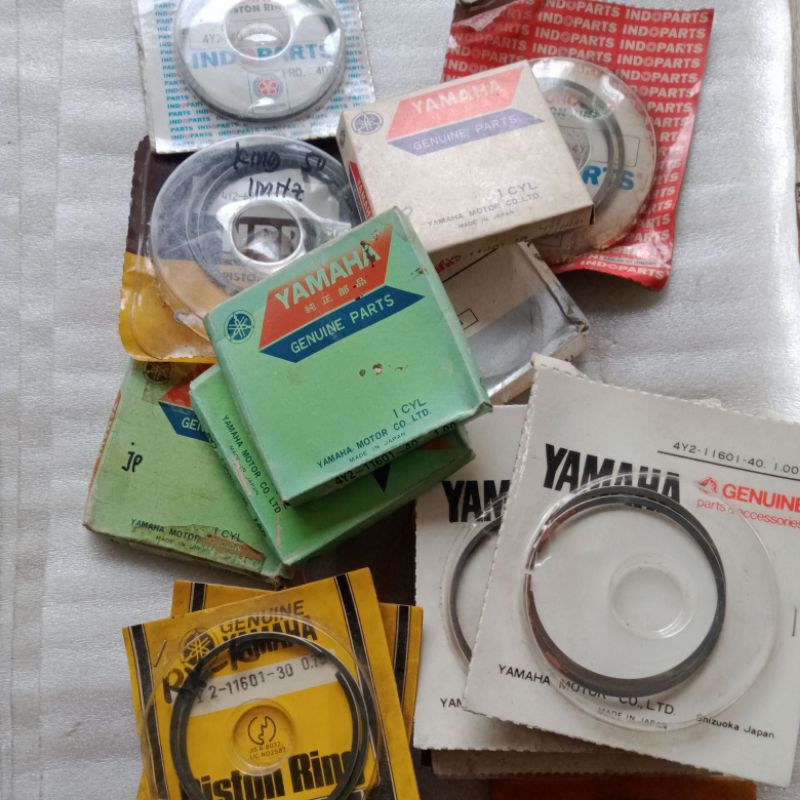 Ring seher ring piston Rxk RXking RX king os 25 50 75 100 200 ori yamaha npr indoparts