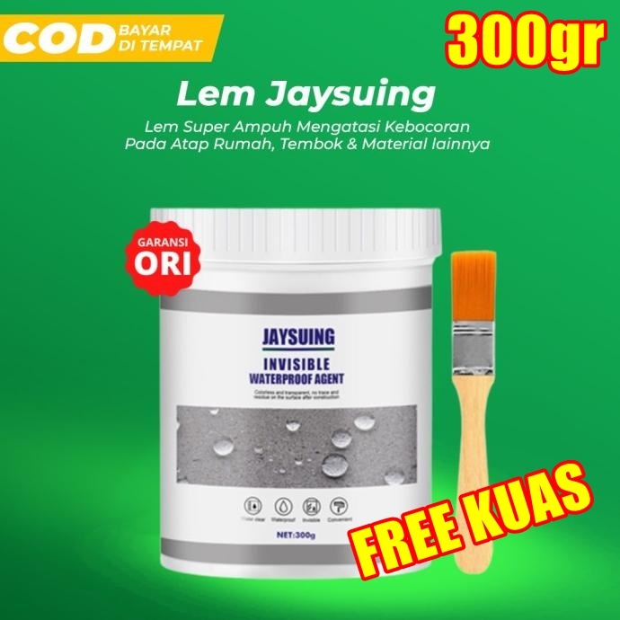 JAYSUING ORIGINAL  lem perekat transparan anti bocor jaysuing invisible waterproof Lem Pintar Jaysui