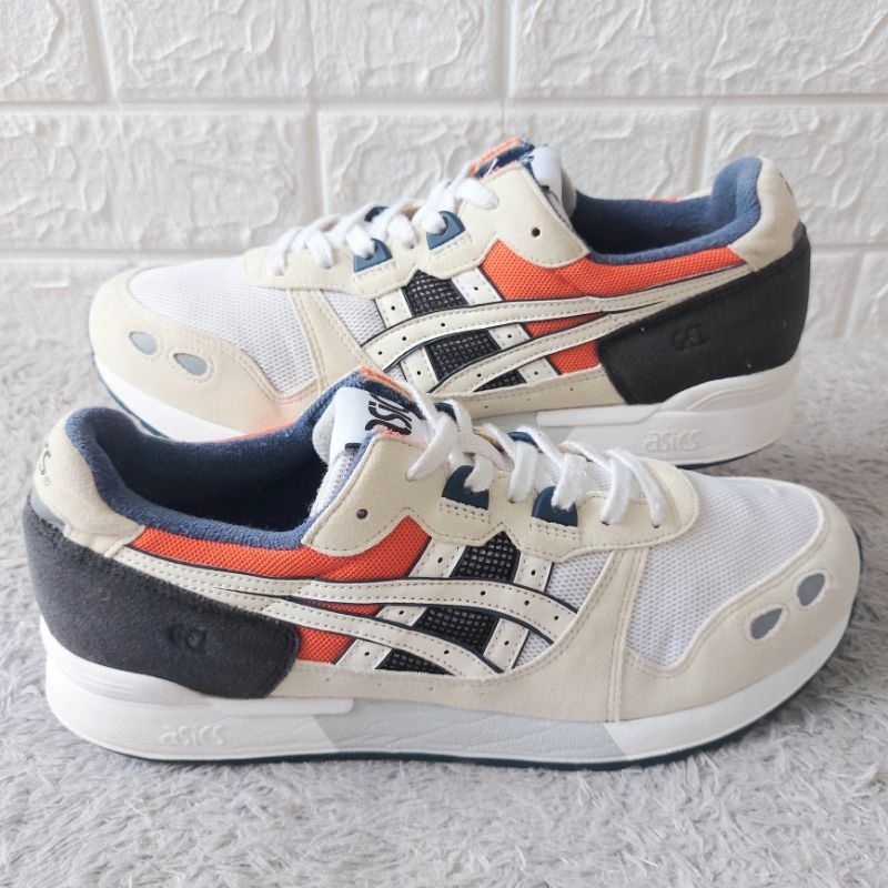 Sepatu Dewasa Asics Gel-Lyte White Navy Black