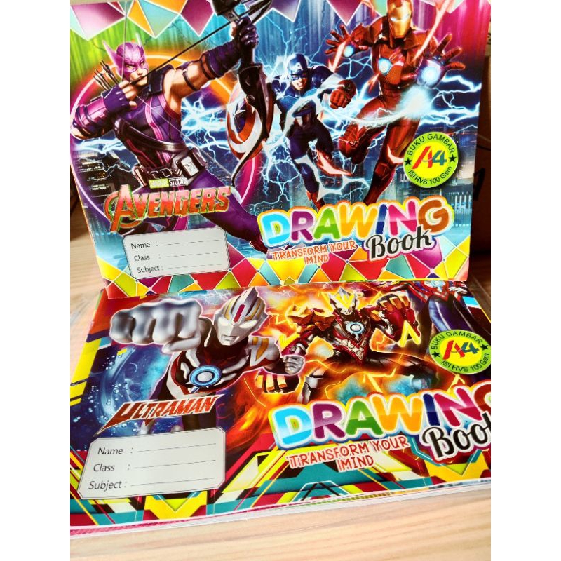 

Buku gambar piala isi 10 lembar