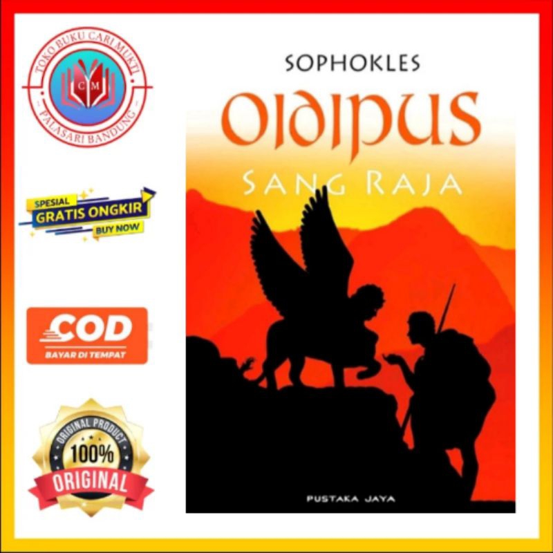Buku Novel Oidipus Sang Raja - Sophokles
