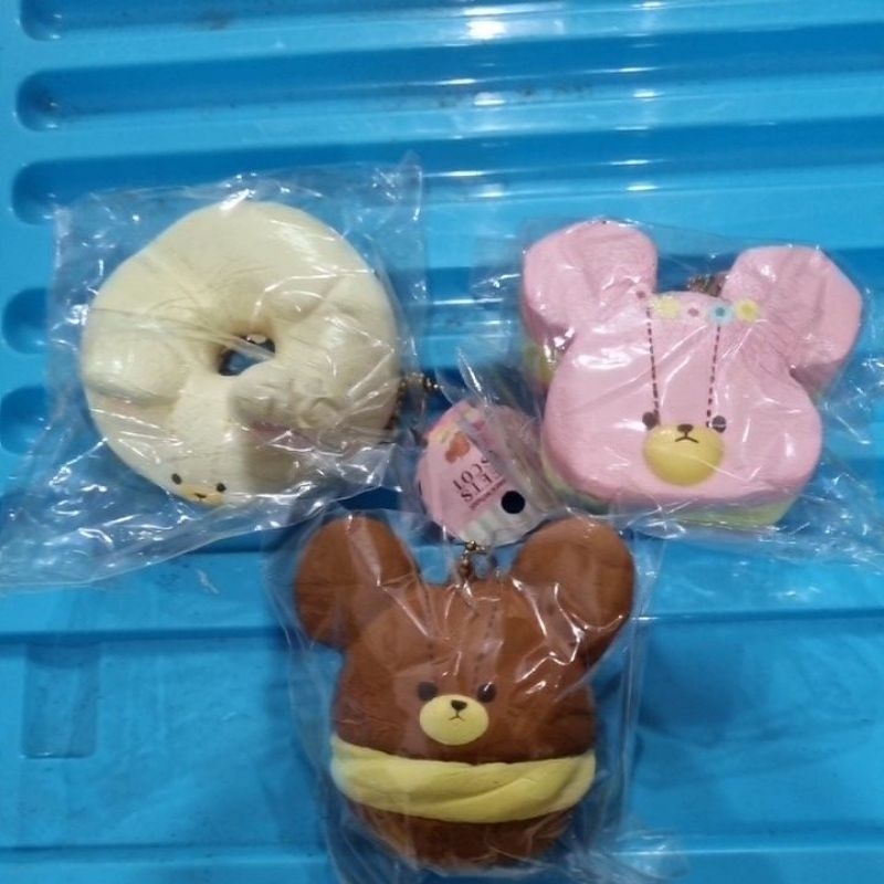 Sweets mascot the bear school squishy tagged