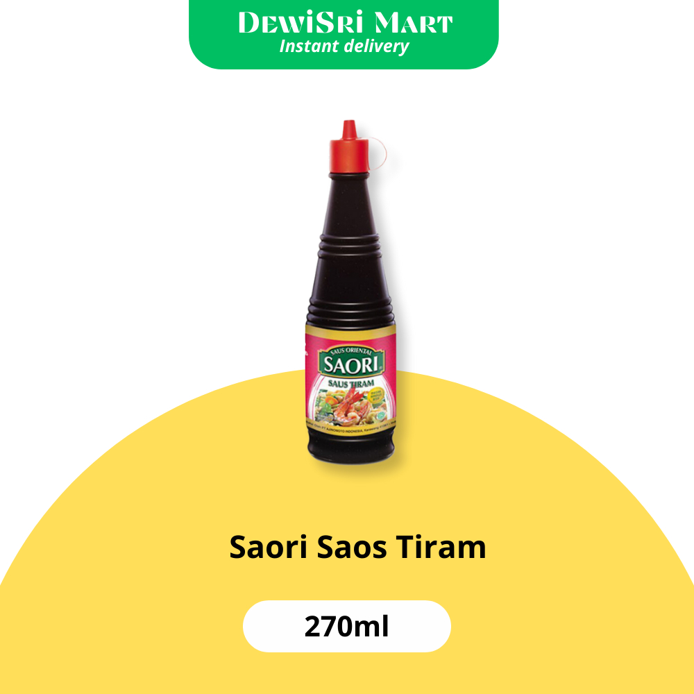 

Saori Saos Tiram 270ml - Dewi Sri Mart