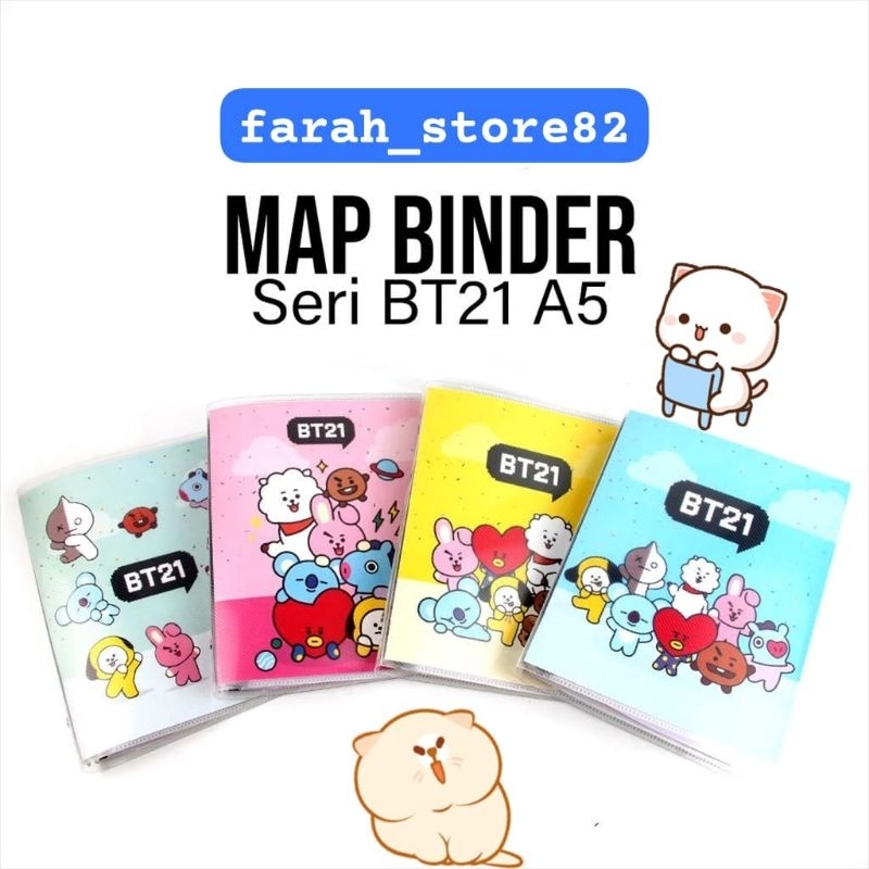

MAP BINDER BT21 KOREAN/ BINDER FANCY