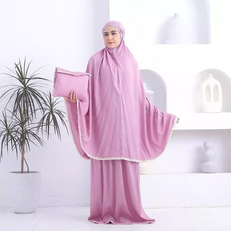 Mukena Polos Katun Rayon Mukena Dewasa Rayon Arsy Mukena Renda Bali Katun Rayon Premium Viscose Muke