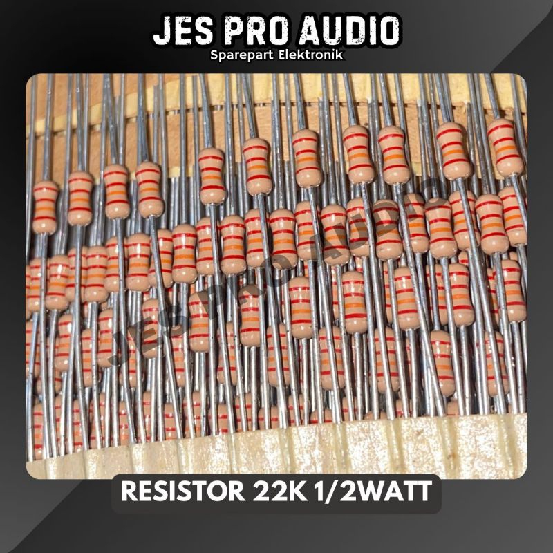 RESISTOR  22K 1/2WATT