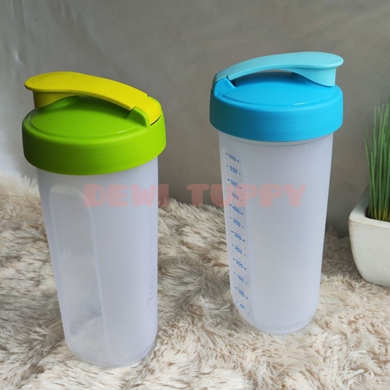 Quick Shake 680ml , 500ml Tupperware New Botol Minum Jus