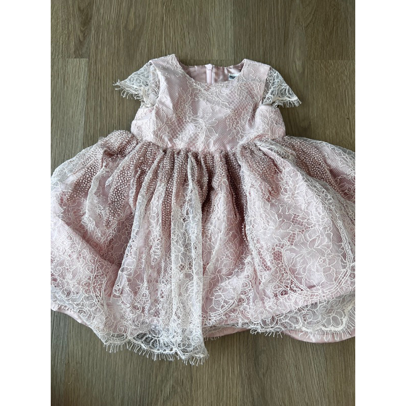 dress pesta anak bayi preloved second like new