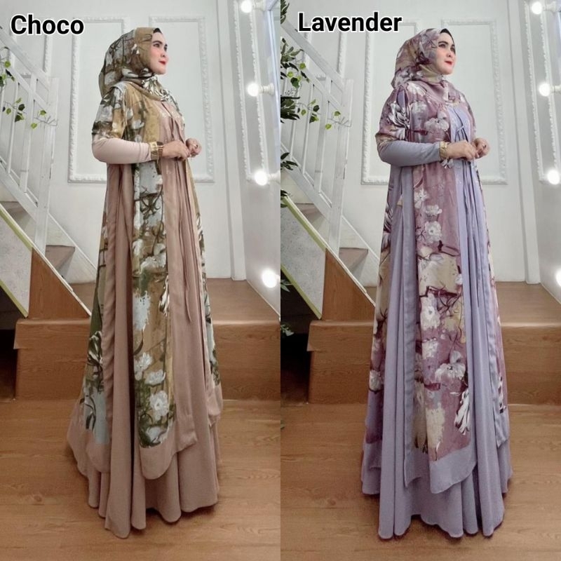 Gamis Syar'i DIJAH 808 by Dijah