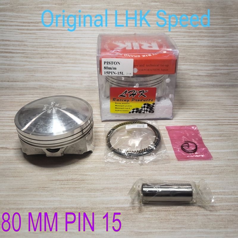 Piston Seher LHK 80 80mm pin Pen 15 Set Ring Piston Seher Original LHK Thailand 