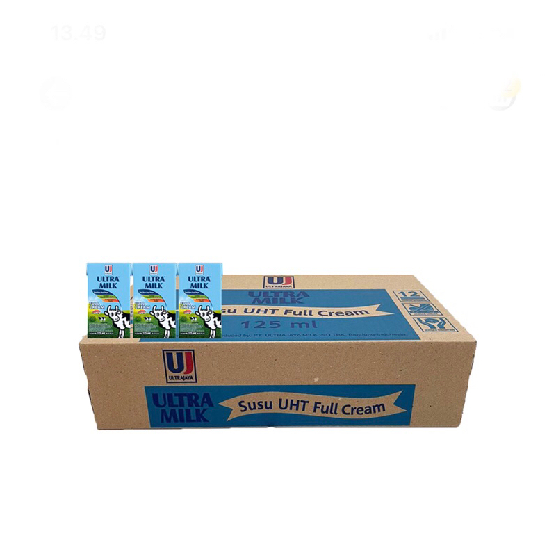 

ULTRA MILK Susu UHT Full Cream 40 x 125 ml