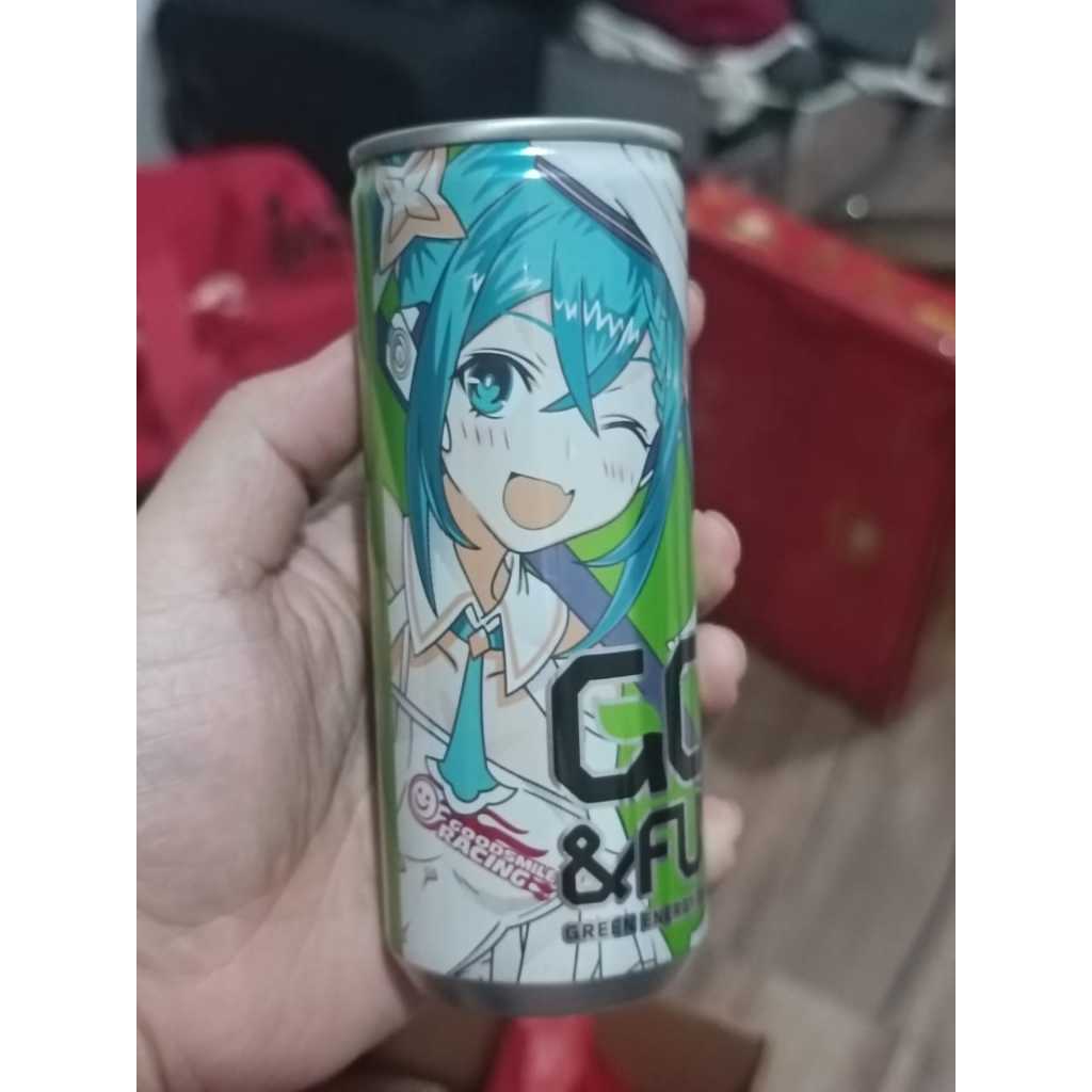 

Go & Fun X Hatsune Miku Goodsmile Racing Green Energy Drink Japan