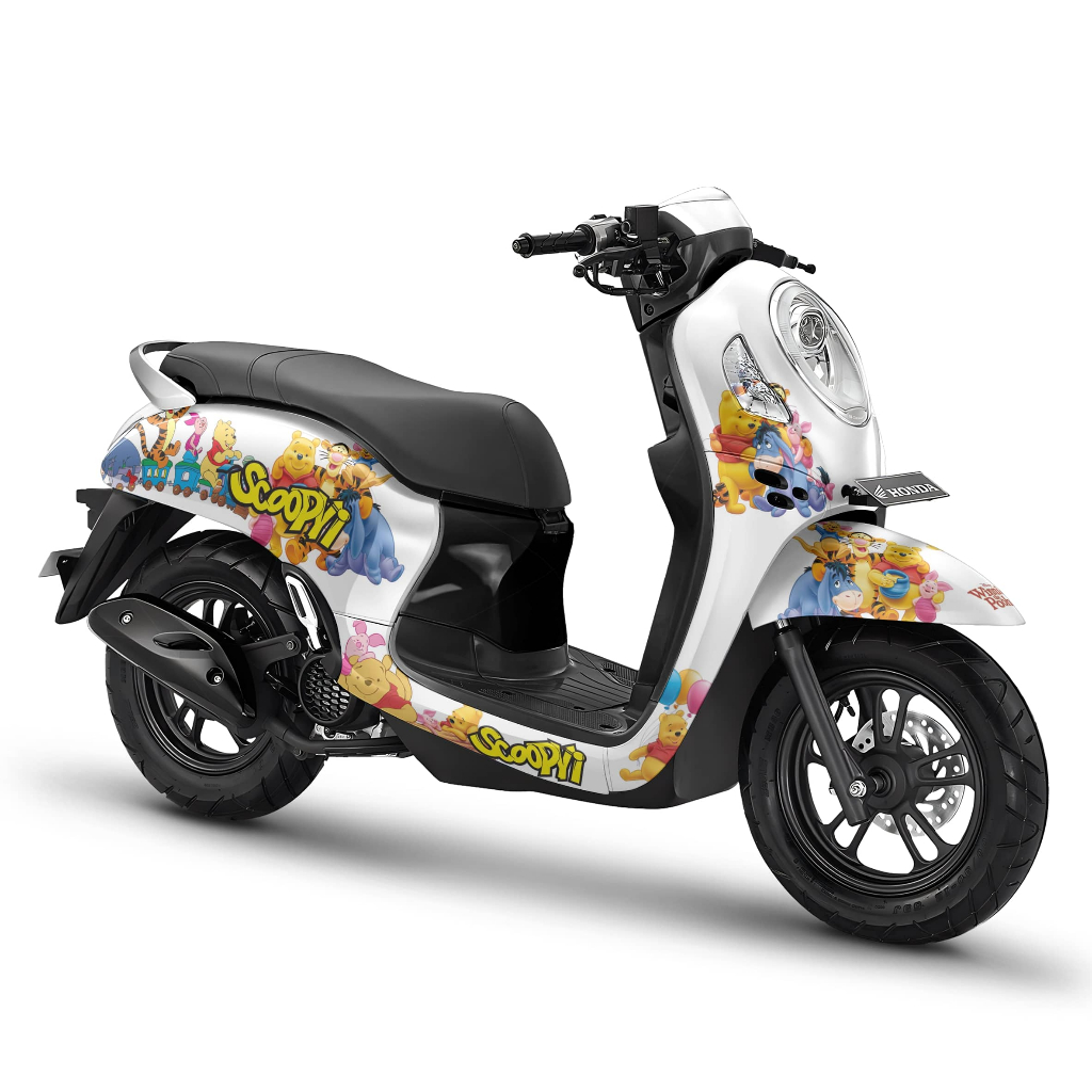 Decal Scoopy Full body Scoopy  Stiker full body Scoopy FI 2012 - 2016 FI EPS 2017-2019 Prestige 2020