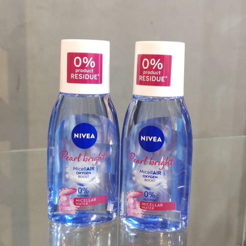 NIVEA MICELLAR WATER PEARL BRIGHT / Pembersih wajah nivea 125ml