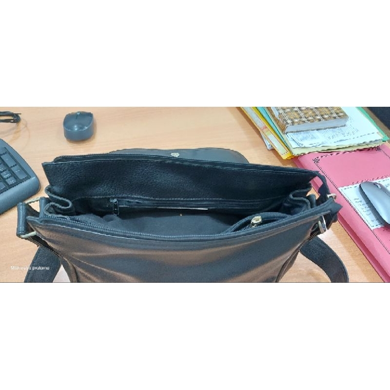 tas kulit asli second