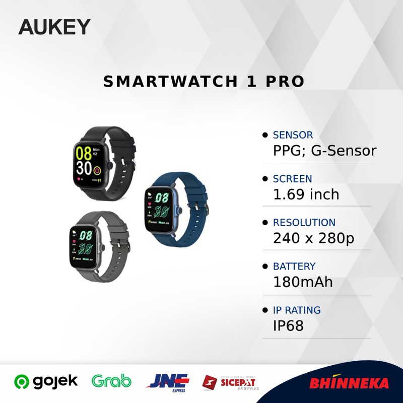 AUKEY Smartwatch 1 Pro