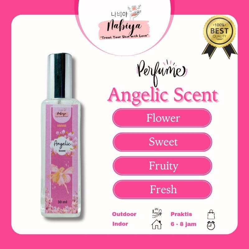 Nabiya Parfum - Angelic Scent wangi tahan lama EDP eau de parfum
