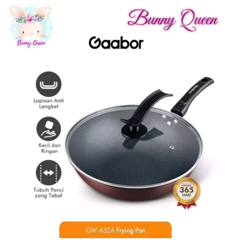 Gaabor Teflon Wajan Anti Lengket 32 cm GW-A32A01