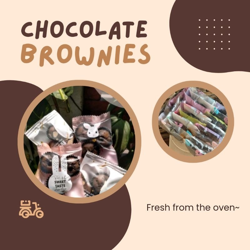 

Haibro Brownies Kering Coklat Pack isi 20 pcs