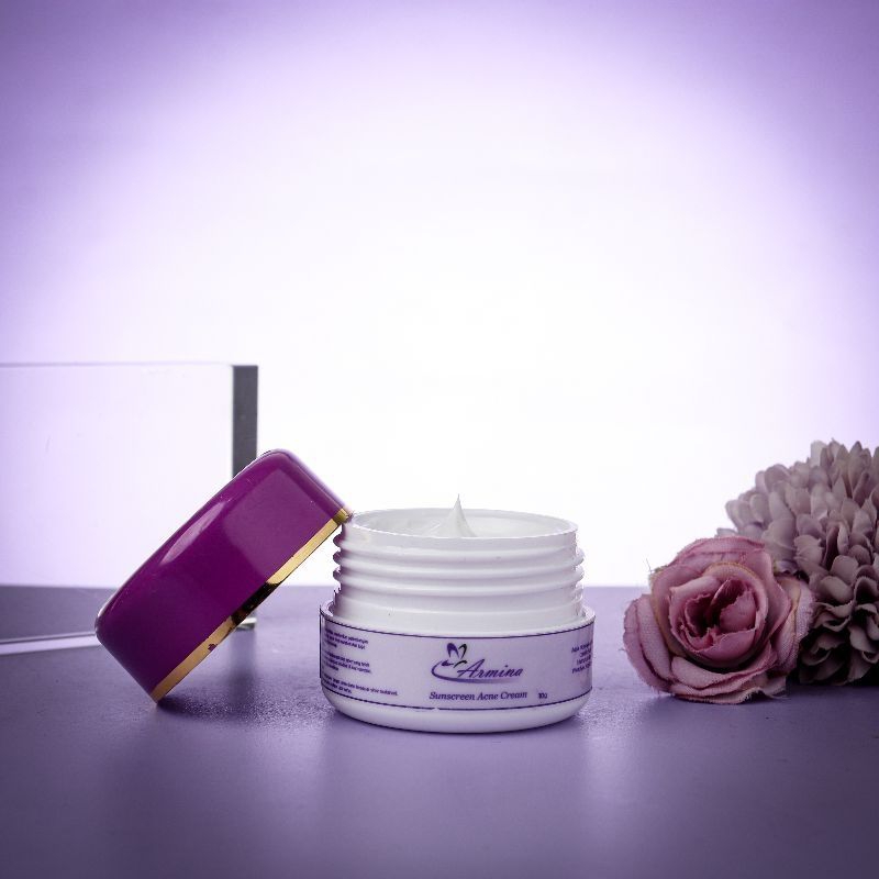 Armina Krim Pagi Jerawat Silver (Sunscreen) / Sunscreen / Krim Pagi / Krim Pagi Jerawat / Tabir Sury