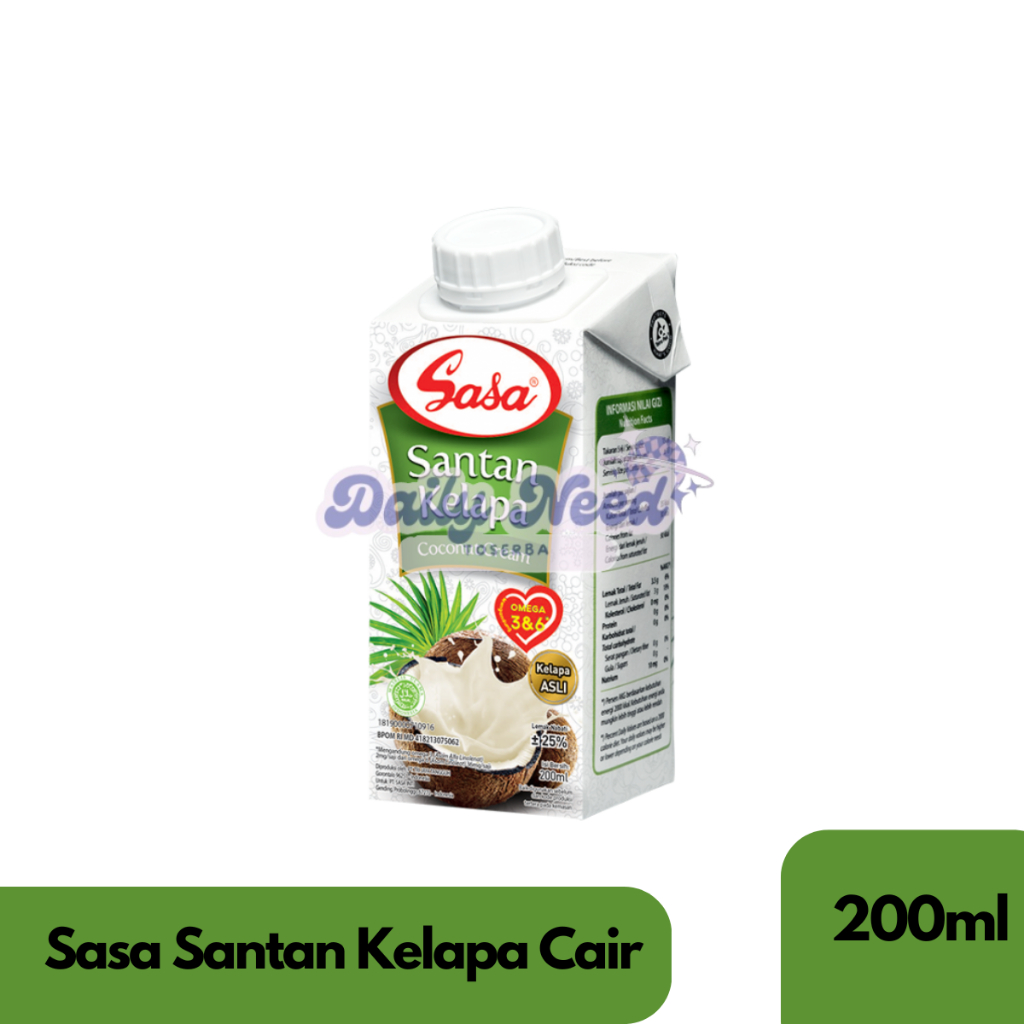 

Sasa Santan Cair 200ml