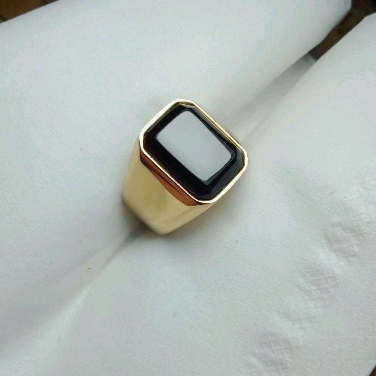 cincin batu akik yaman wulung cibet kotak cutting natural