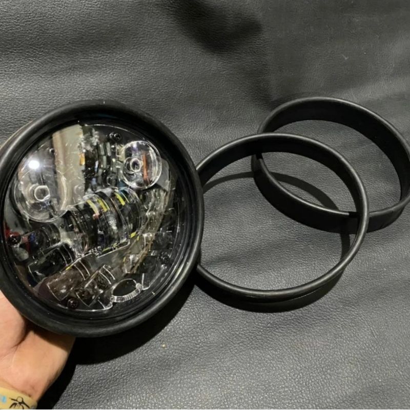 list karet ring lampu reflektor daymaker vespa new px diameter 5.75 inch