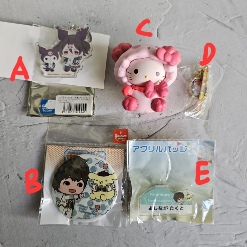 official merch sanrio hello kitty kuromi pompopurin