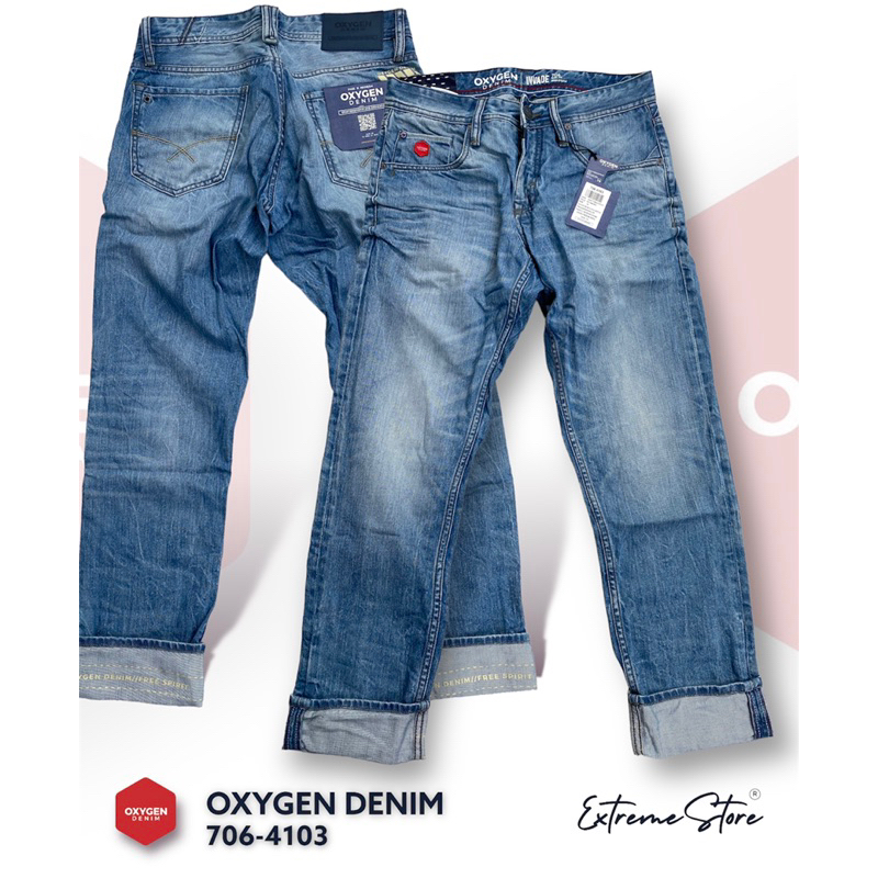 oxygen denim invade series | celana panjang oxygen 706-4103 (slimfit)