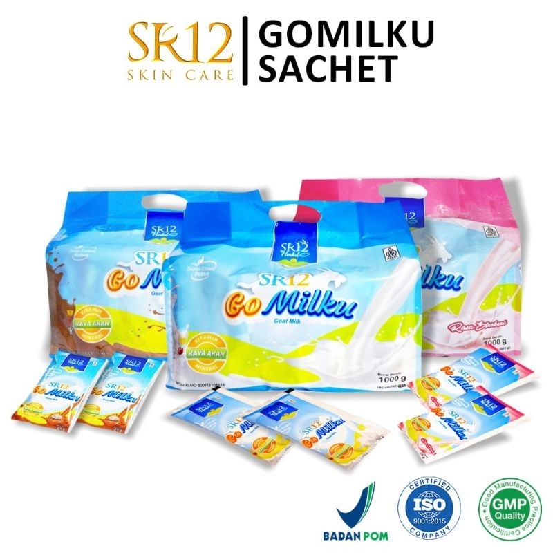 

GO MILKU SR12 KEMASAN SACHET / KEMASAN PRAKTIS / 1 POUCH ISI 40SACHET / KEMASAN 1KG / RENCENGAN